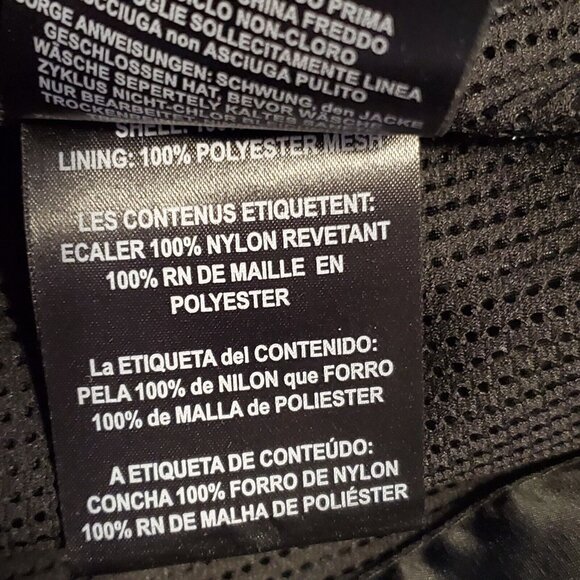 Harley-Davidson Jacket Black White stripes RN 103819 CA 03402 Womens Size Large - Picture 13 of 16